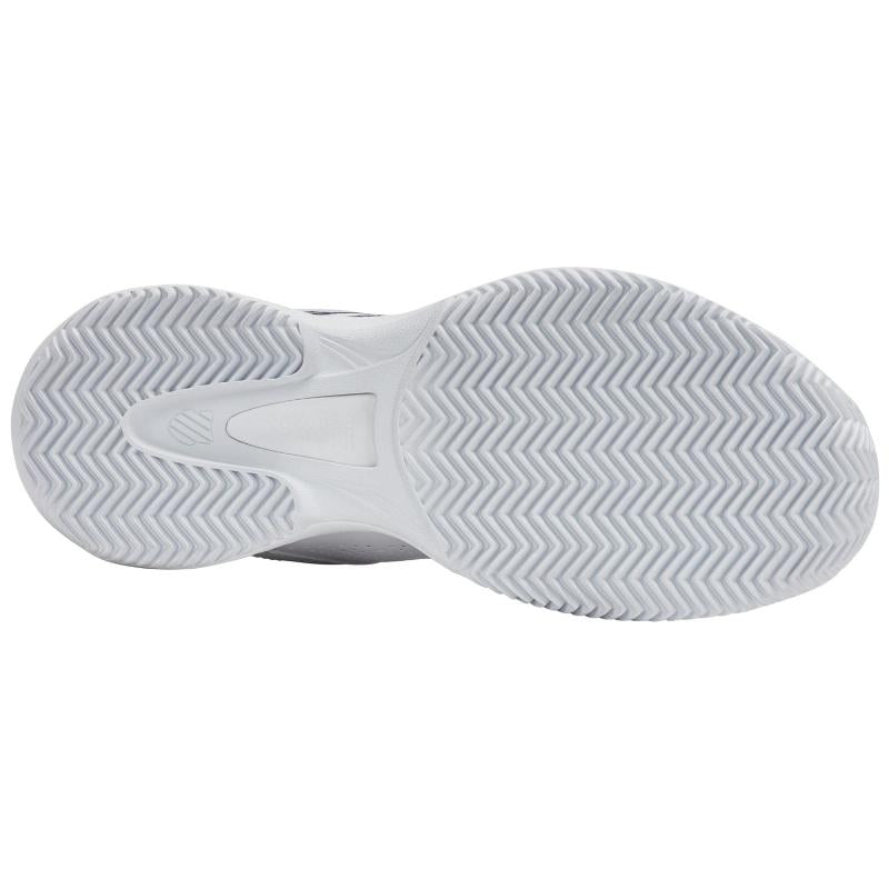 Zapatillas de Pádel de Pádel Kswiss Court Express 2 Clay Blanco Lavanda Mujer
