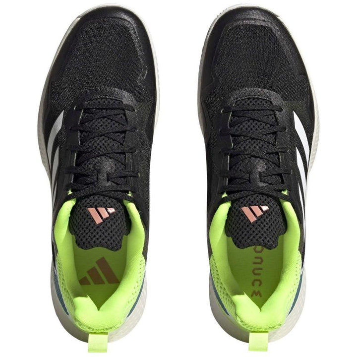 Zapatillas de Pádel de Pádel Adidas Defiant Speed Negro Blanco Fluor