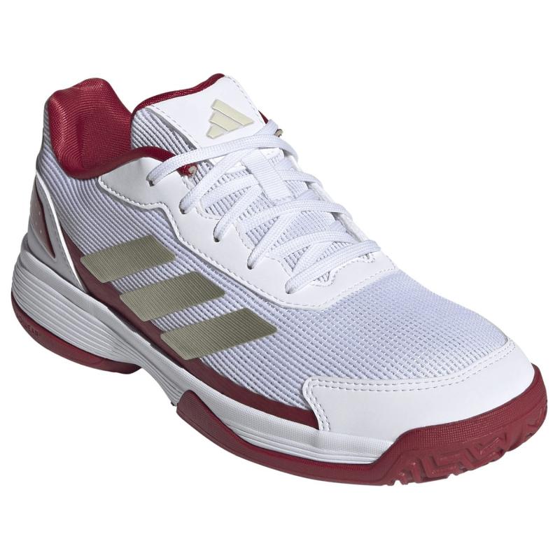 Zapatillas de Padel Adidas Crazyquick Padel Blanco Rojo Junior