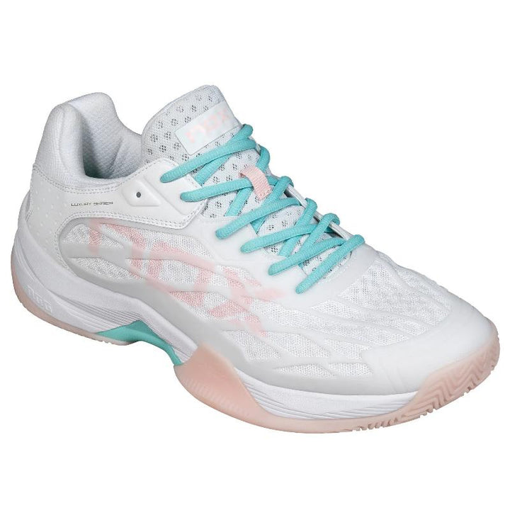 Zapatillas de Pádel de Pádel Nox AT10 Lux Blanco Rosa Mujer