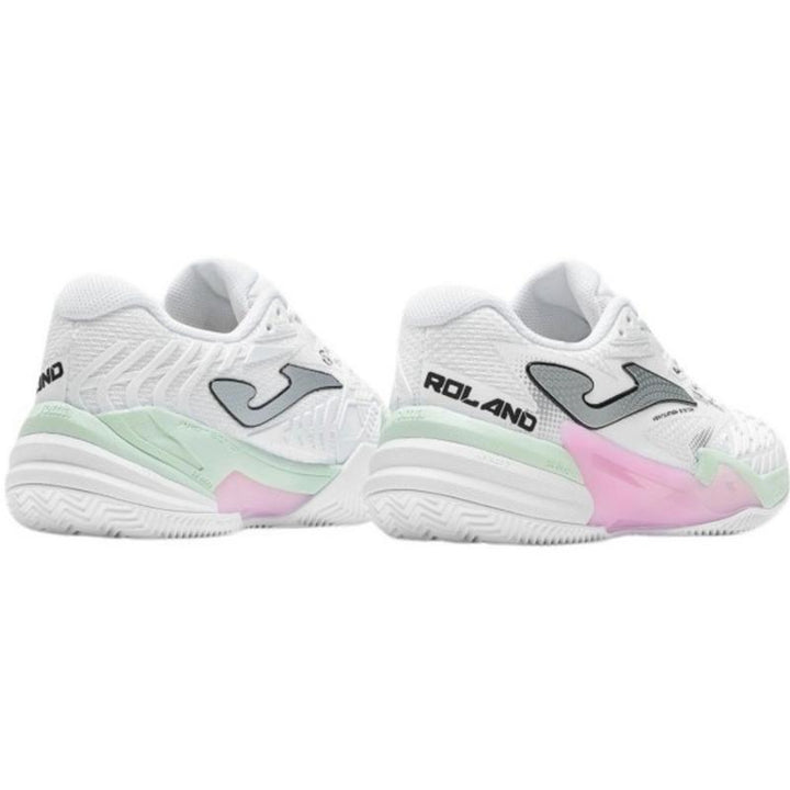 Zapatillas de Pádel de Pádel Joma Roland 2602 Blanco Rosa Mujer