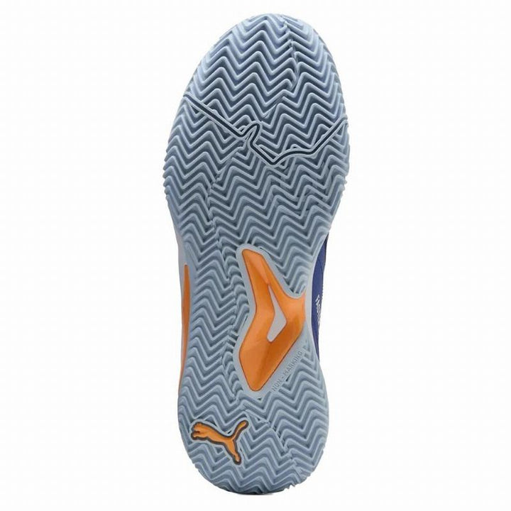 Zapatillas de Padel Puma Nova Smash Azul Naranja