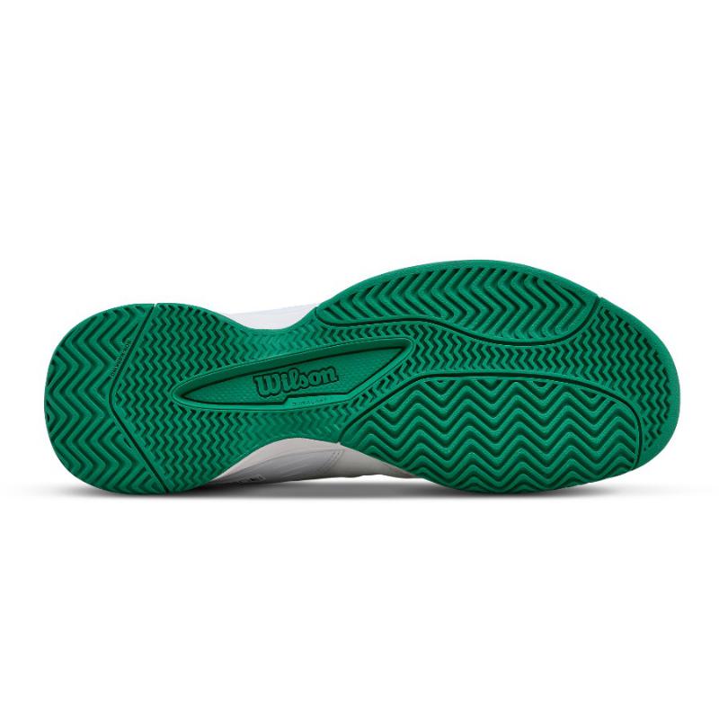 Zapatillas de Padel Wilson Rush Pro L Blanco Verde Junior