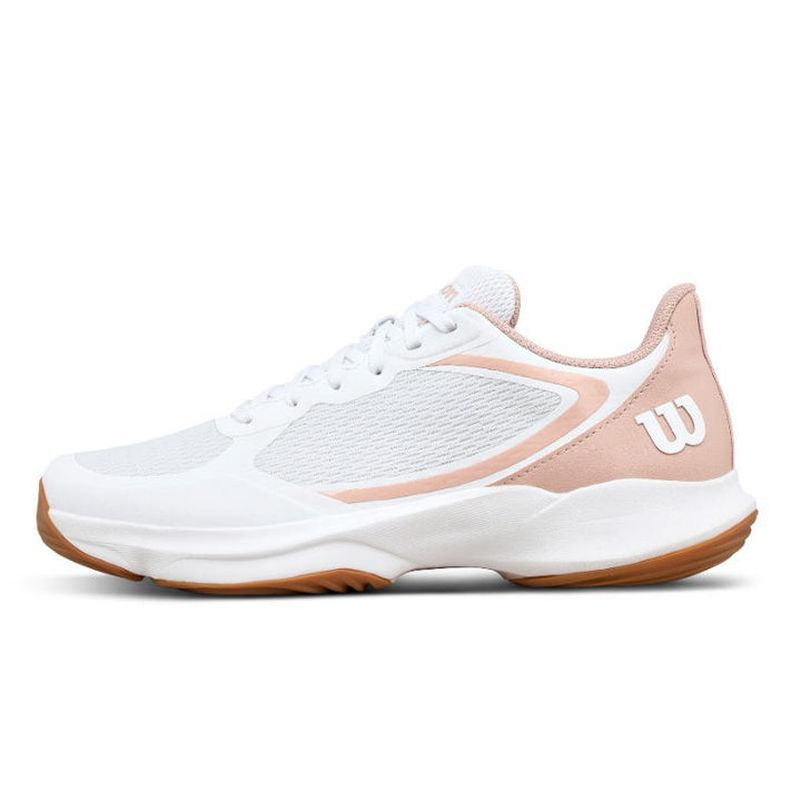 Zapatillas de Padel Wilson Hurakn Lite Blanco Rosa Mujer