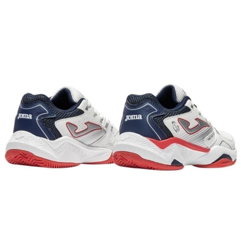 Zapatillas de Padel Joma Master 1000 2602 Blanco Junior