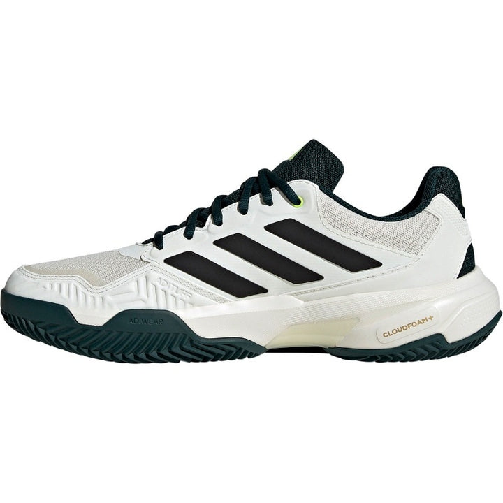 Zapatillas de Pádel de Pádel Adidas CourtJam Control Clay Blanco Negro Verde