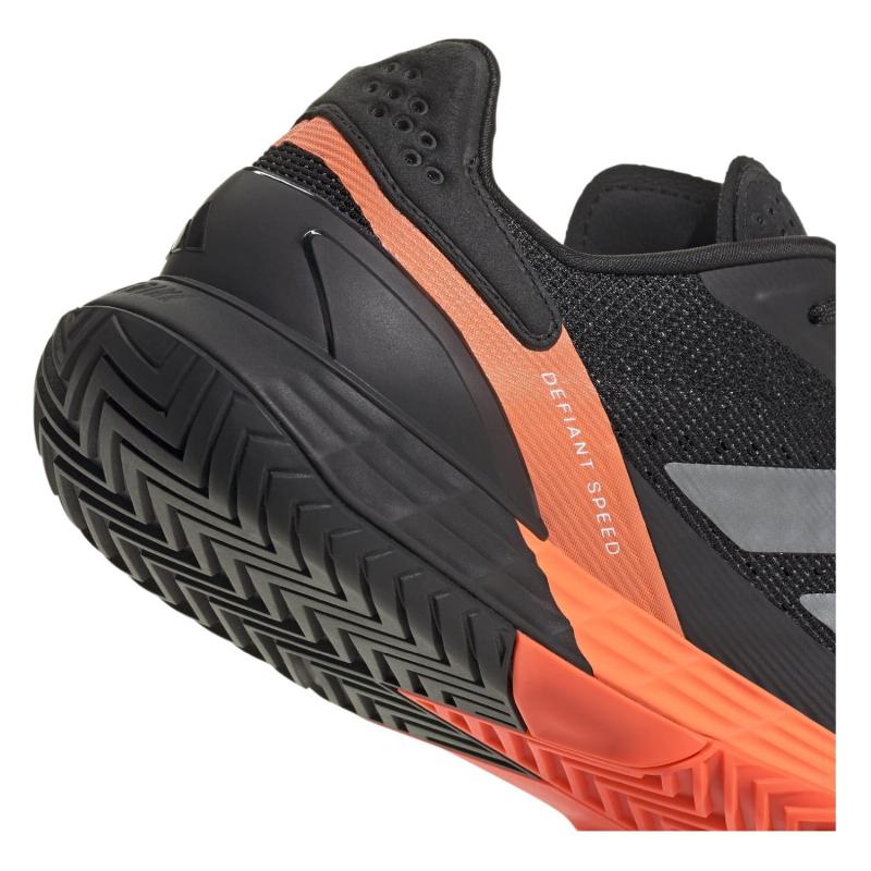Zapatillas de Padel Adidas Defiant Speed 2 Negro Naranja