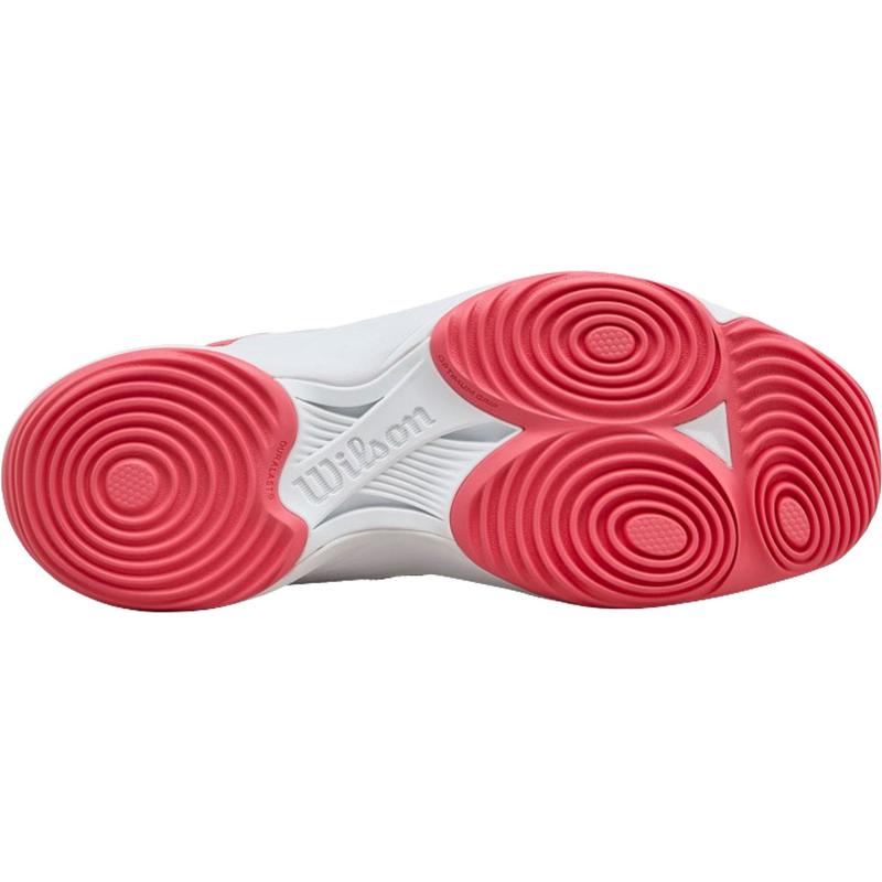 Zapatillas de Padel Wilson Hurakn Pro V2 Blanco Rosa Dubarry Mujer