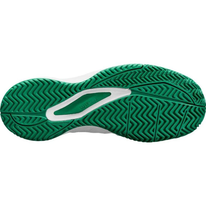 Zapatillas de Padel Wilson Rush Pro Ace Blanco Verde Junior