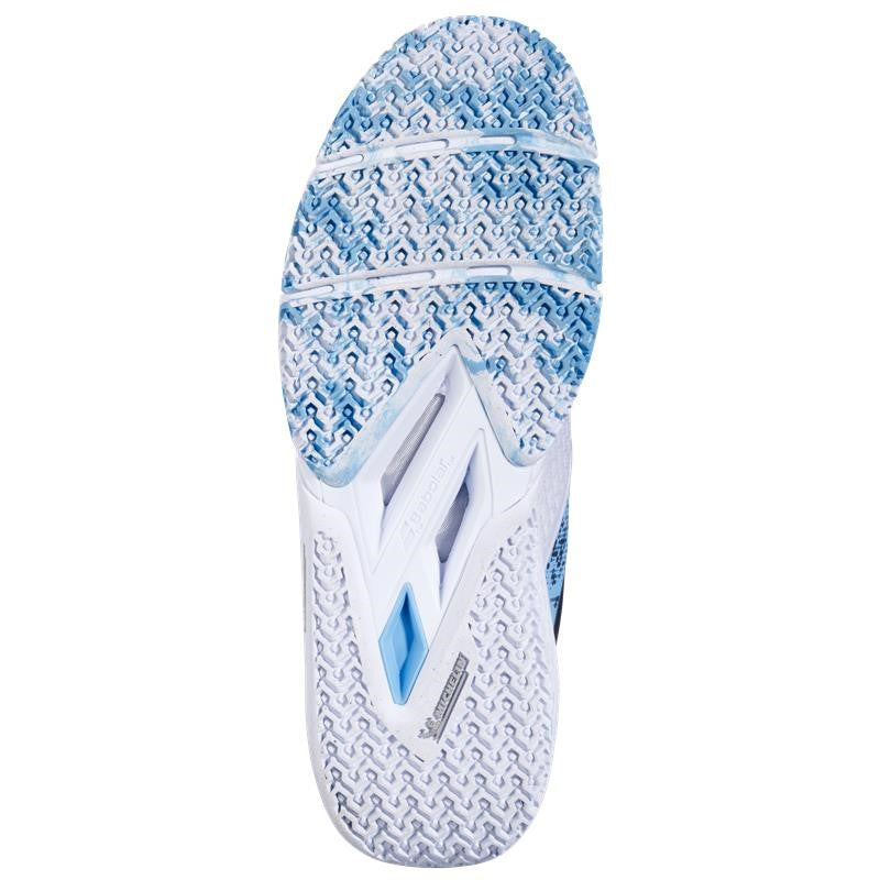 Zapatillas de Padel Babolat Movea 2 Blanco Azul Cian