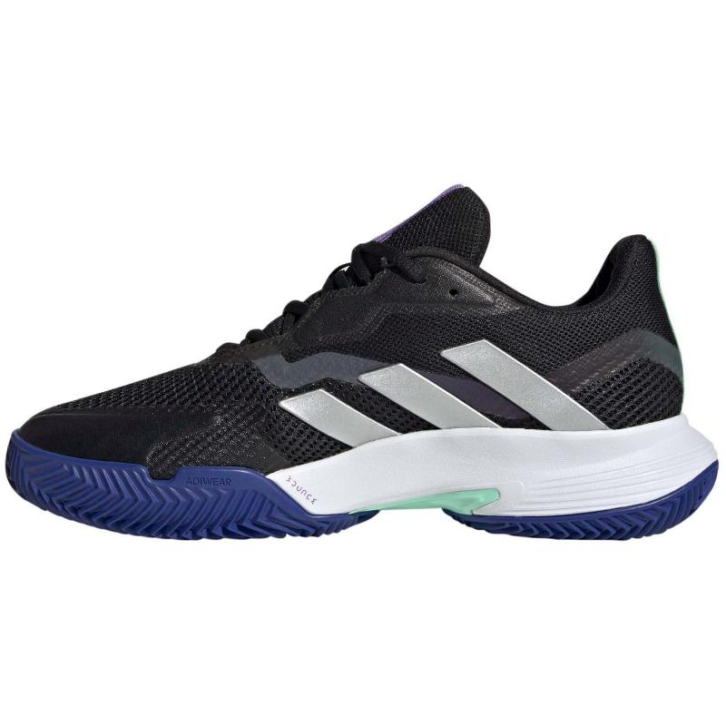 Zapatillas de Pádel de Pádel Adidas CourtJam Control Negro Nucleo Plata Mujer
