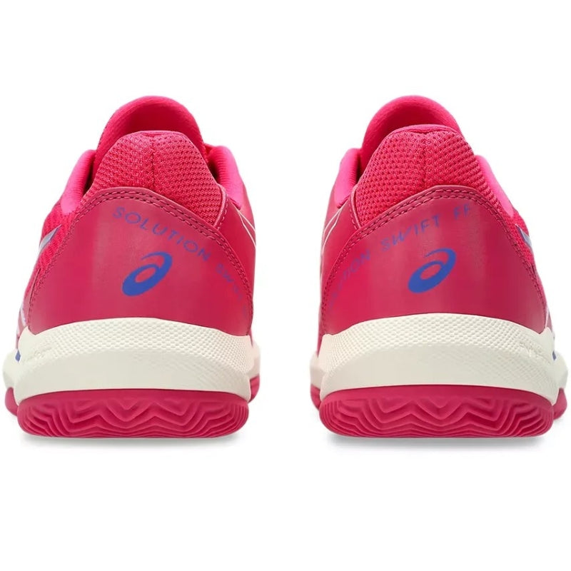 Zapatillas de Pádel de Pádel Asics Solution Swift FF 2 Clay Rosa Azul Cobalto Mujer