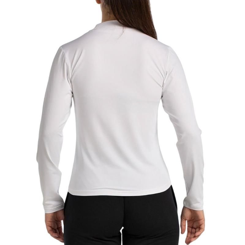 Camiseta Manga Larga Bullpadel Beldo Blanco