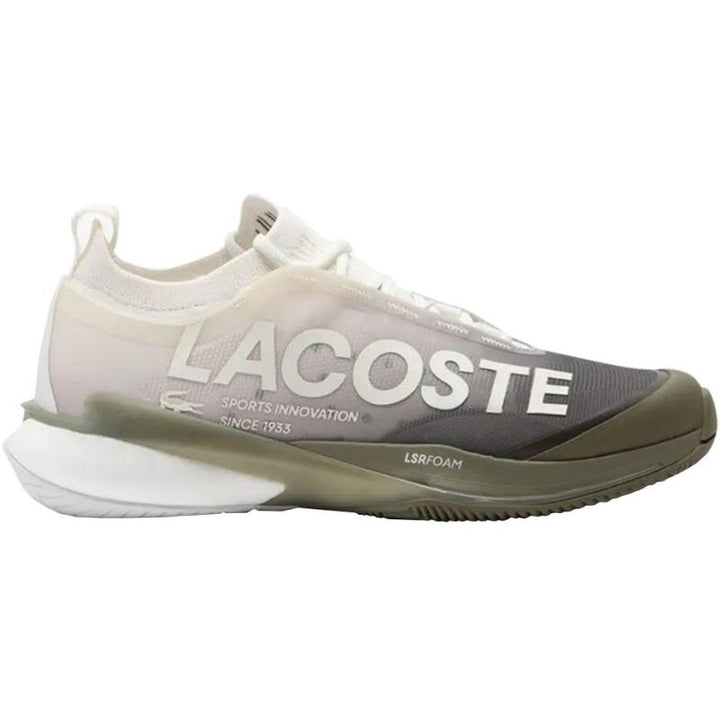 Zapatillas de Padel Lacoste AG-LT25 Lite Blanco Kaki Mujer