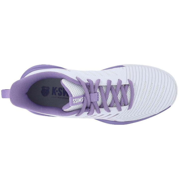 Zapatillas de Pádel de Pádel Kswiss Ultrashot Light Clay Blanco Lavanda Mujer