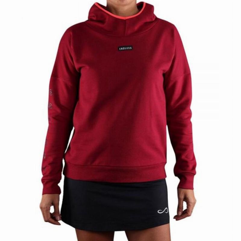 Sudadera Endless Hollow II Vino