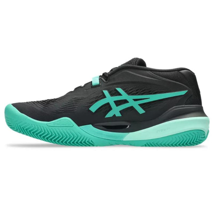 Zapatillas de Padel Asics Gel Resolution X Clay Negro Verde Aurora