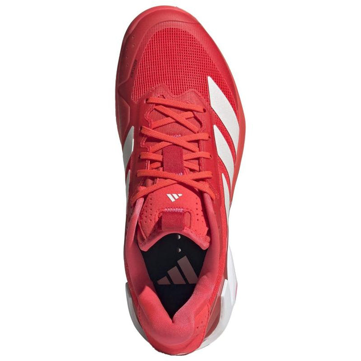 Zapatillas de Pádel de Pádel Adidas Adizero Ubersonic 5 Rojo Blanco Rosa Mujer