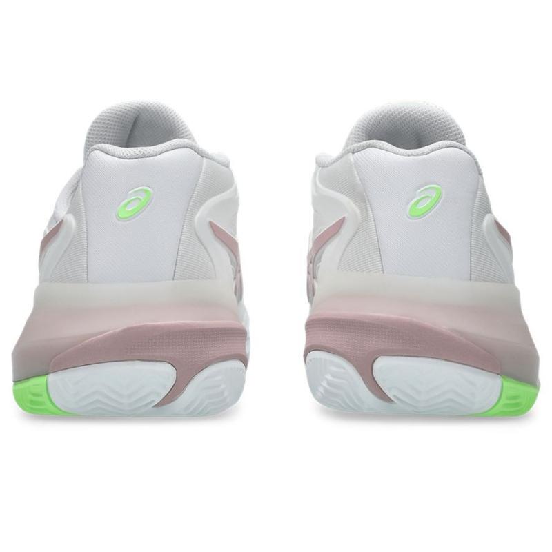 Zapatillas de Padel Asics Gel Resolution X Clay Blanco Rosa Morganita Mujer