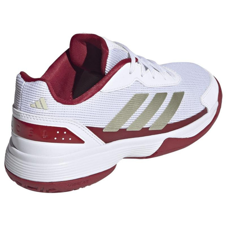 Zapatillas de Padel Adidas Crazyquick Padel Blanco Rojo Junior
