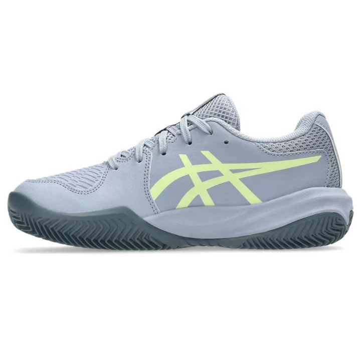 Zapatillas de Padel Asics Gel Resolution X Clay GS Gris Azul Pistacho Junior