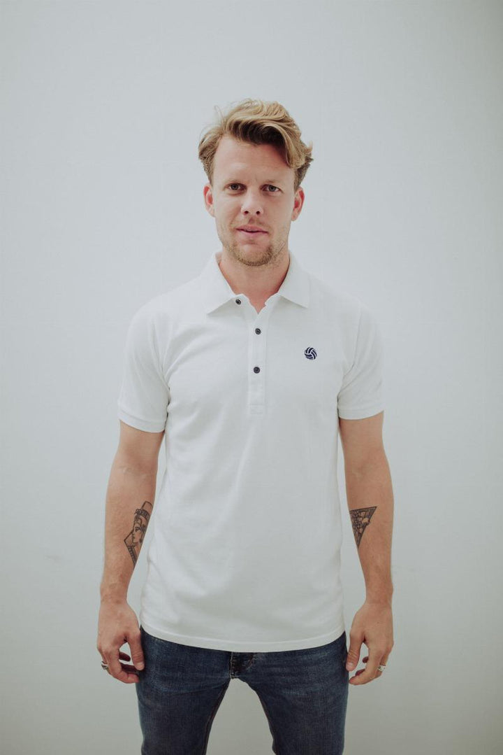 Polo Loco Pique Blanco