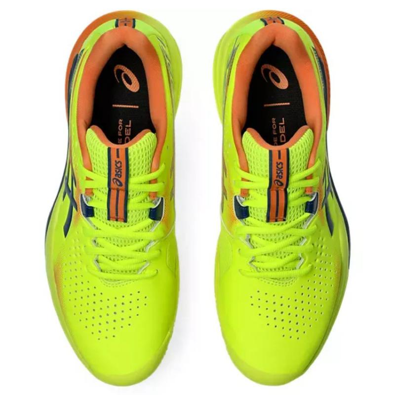 Zapatillas de Padel Asics Gel Challenger 15 Padel L.E Amarillo Azul Oscuro