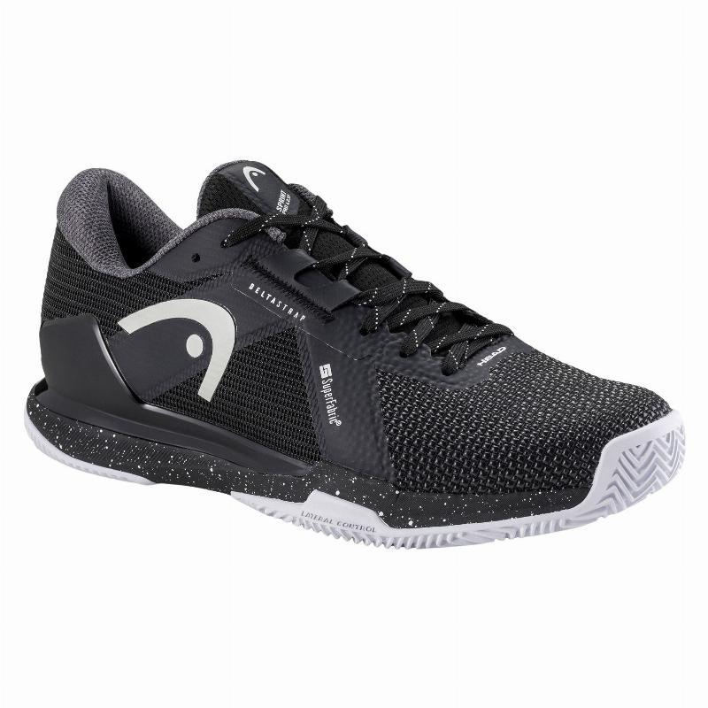 Zapatillas de Pádel de Pádel Head Sprint Pro 4.0 SF Clay Negro Blanco