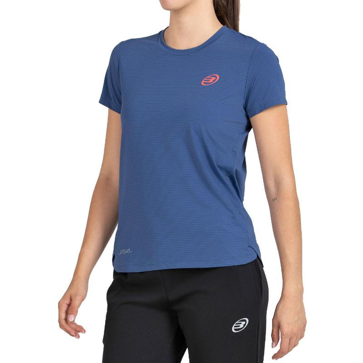 Camiseta Bullpadel Delfi Brea Chamuy Azul Sombra