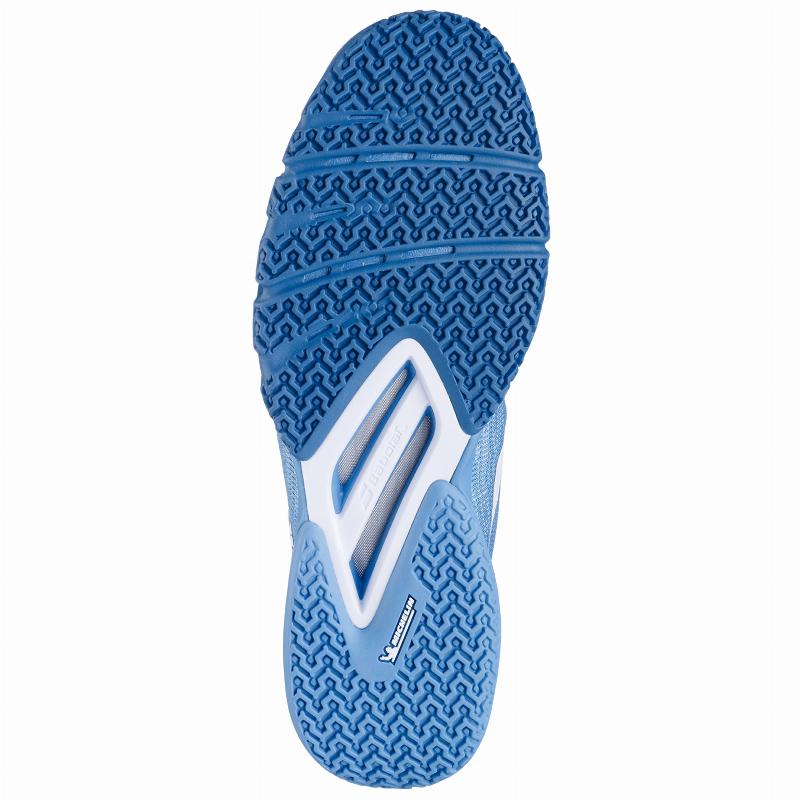 Zapatillas de Padel Babolat Jet Viva Azul Cielo Azul Petroleo