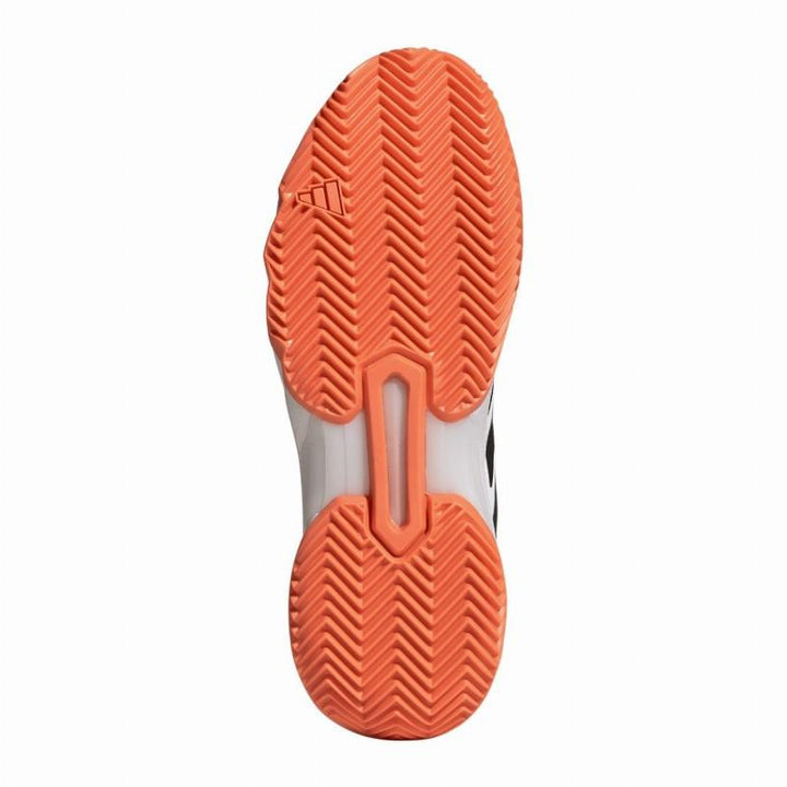 Zapatillas de Padel Adidas CourtJam Control 3 Clay Blanco Naranja Negro