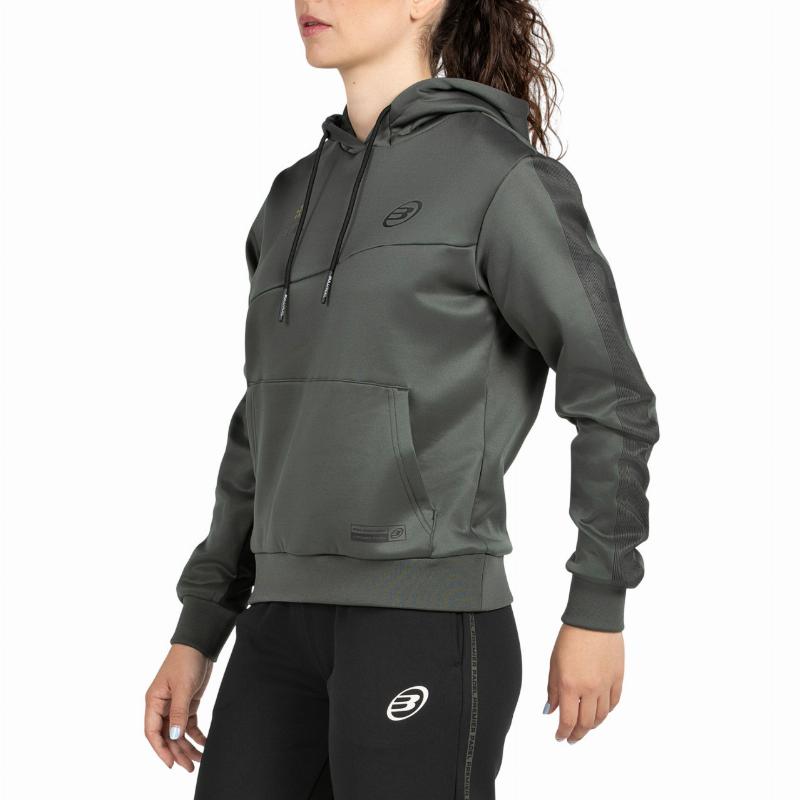 Sudadera Bullpadel Premier Padel Peder Kaki