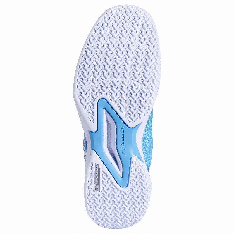 Zapatillas de Padel Babolat Jet Premura 2 Azul Cian Blanco Junior