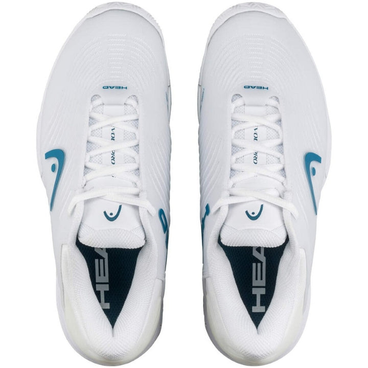 Zapatillas de Padel Head Revolt Pro 4.5 Clay Blanco Azul Mujer