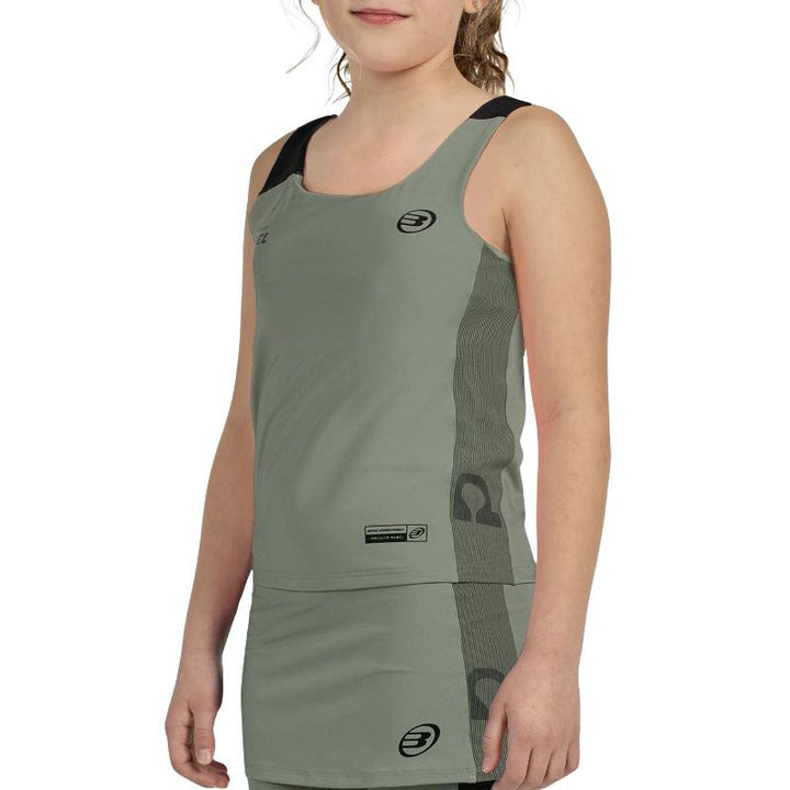 Camiseta Bullpadel Premier Padel Pirac Kaki Junior