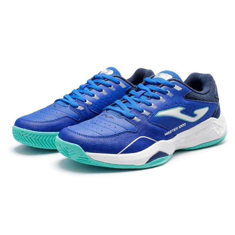 Zapatillas de Padel Joma Master 1000 2604 Clay Azul Royal Junior
