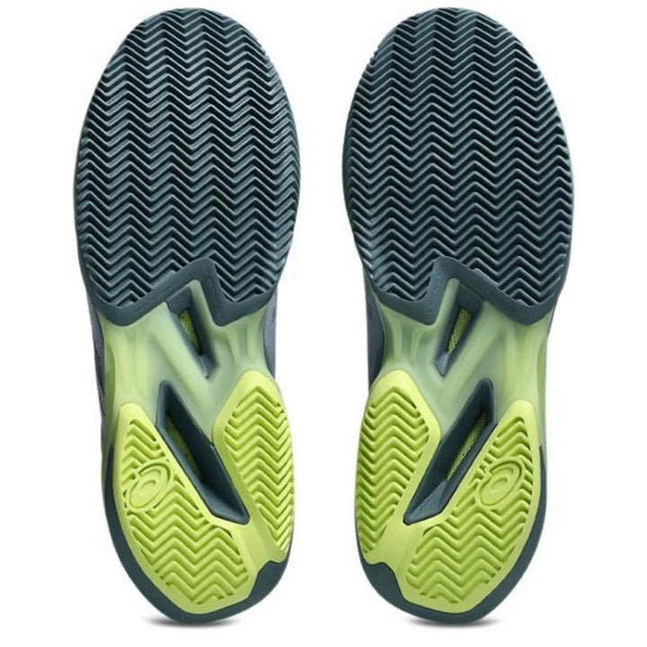 Zapatillas de Padel Asics Solution Speed FF 4 Clay Gris Verde