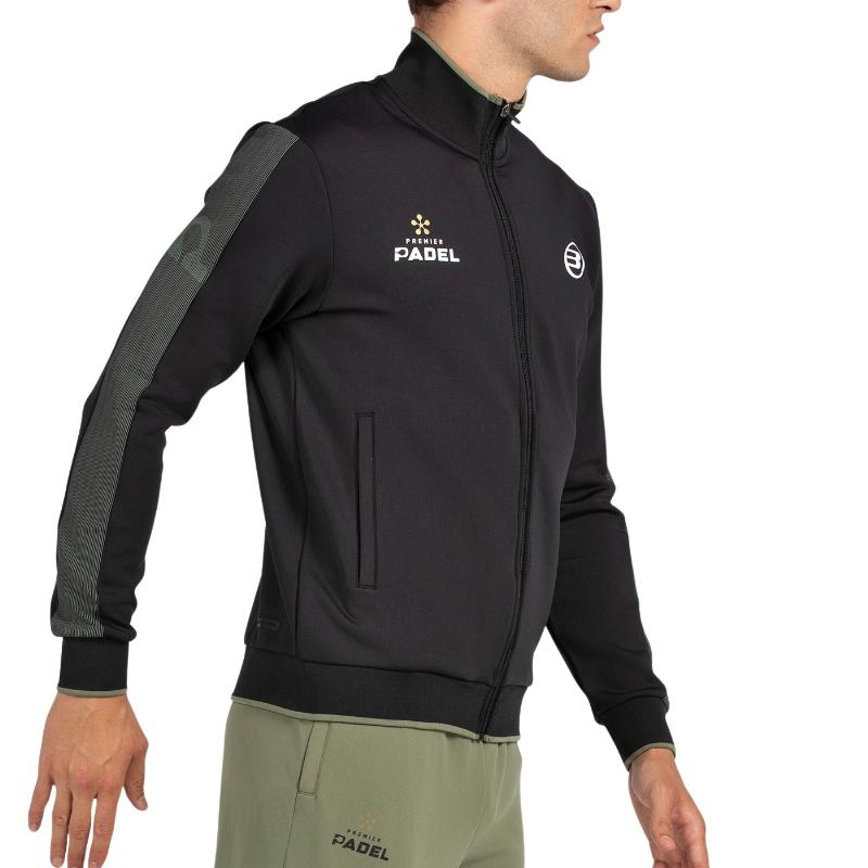 Chaqueta Bullpadel Premier Padel Pindaro Negro