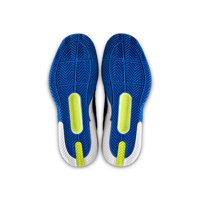 Zapatillas de Padel Wilson Rush Pro 5 Clay Azul Blanco