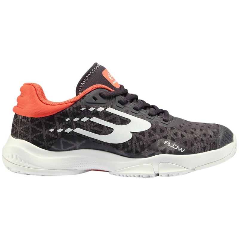 Zapatillas de Padel Bullpadel Flow 24I Gris Naranja Mujer