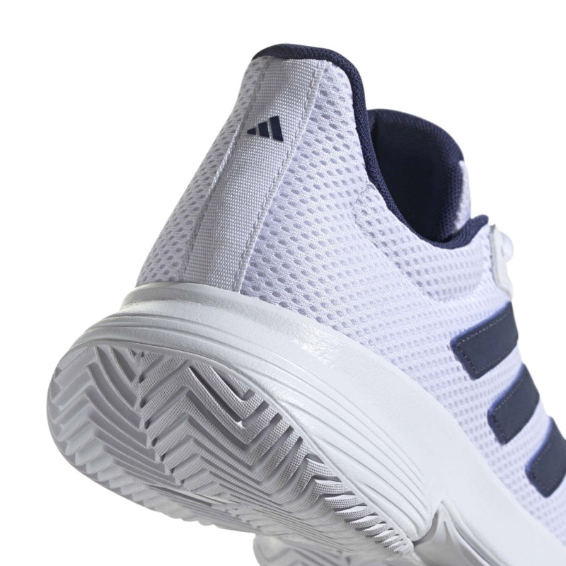 Zapatillas de Padel Adidas Game Spec 2 Blanco Azul Oscuro