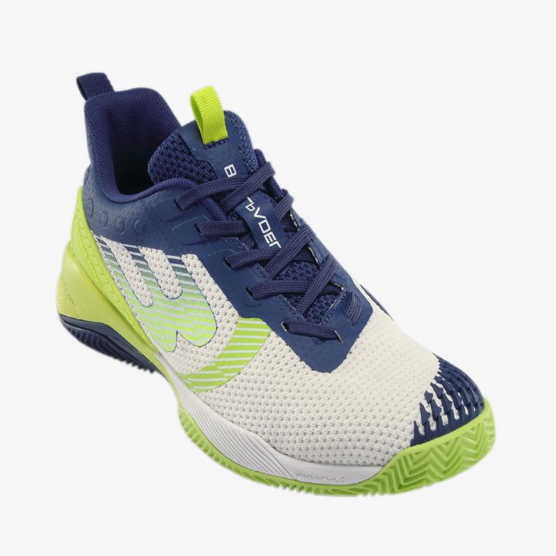 Zapatillas de Pádel de Pádel Bullpadel Juan Tello Vertex Grip 22I Blanco Verde