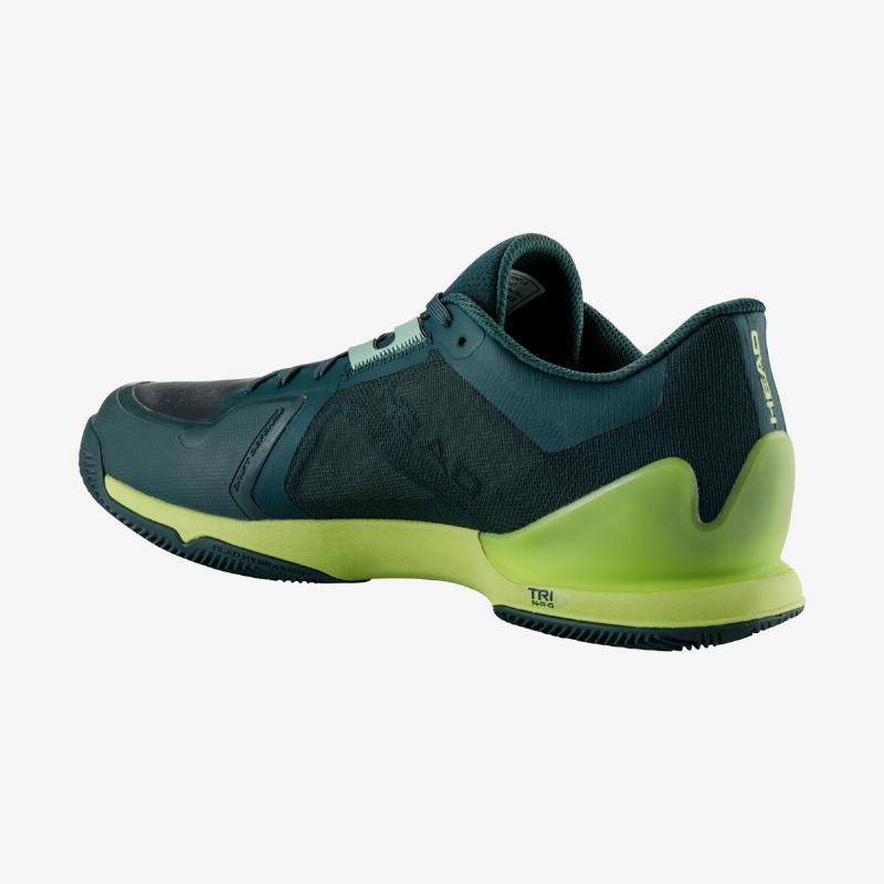 Zapatillas de Pádel de Pádel Head Sprint Pro 3.5 Clay Verde Oscuro