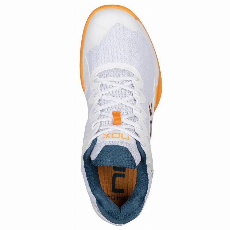 Zapatillas de Padel Nox ML10 Hexa Blanco Albaricoque