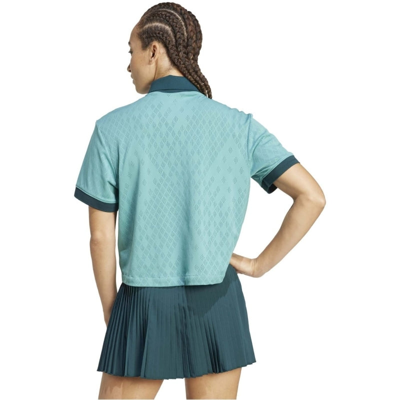 Polo Adidas Originals Pro London Turquesa Mujer