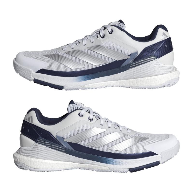 Zapatillas de Padel Adidas Crazyquick Boost Padel Blanco Azul