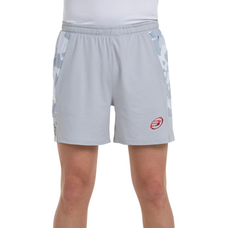 Short Bullpadel Entrimo Gris Claro