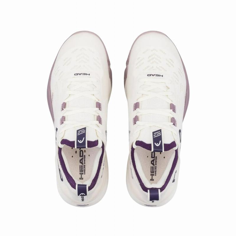 Zapatillas de Padel Head Motion Pro 1.5 Padel Blanco Purpura Mujer