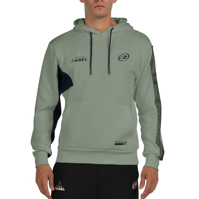 Sudadera Bullpadel Premier Padel Palmiro Kaki