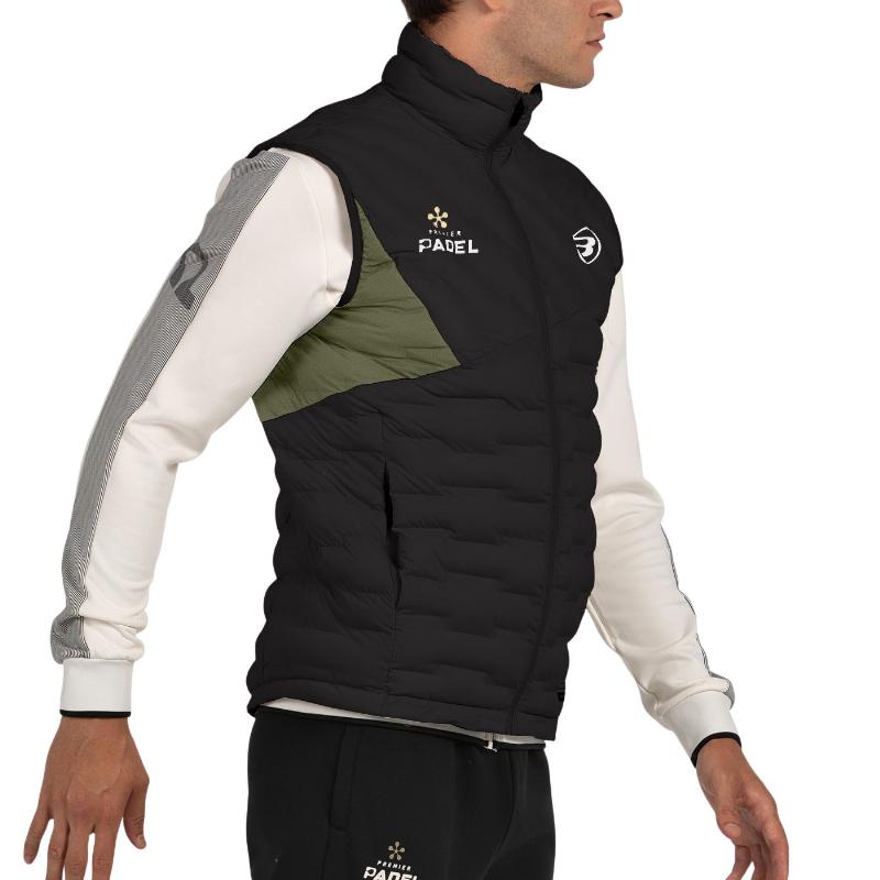 Chaleco Bullpadel Premier Padel Primo Negro